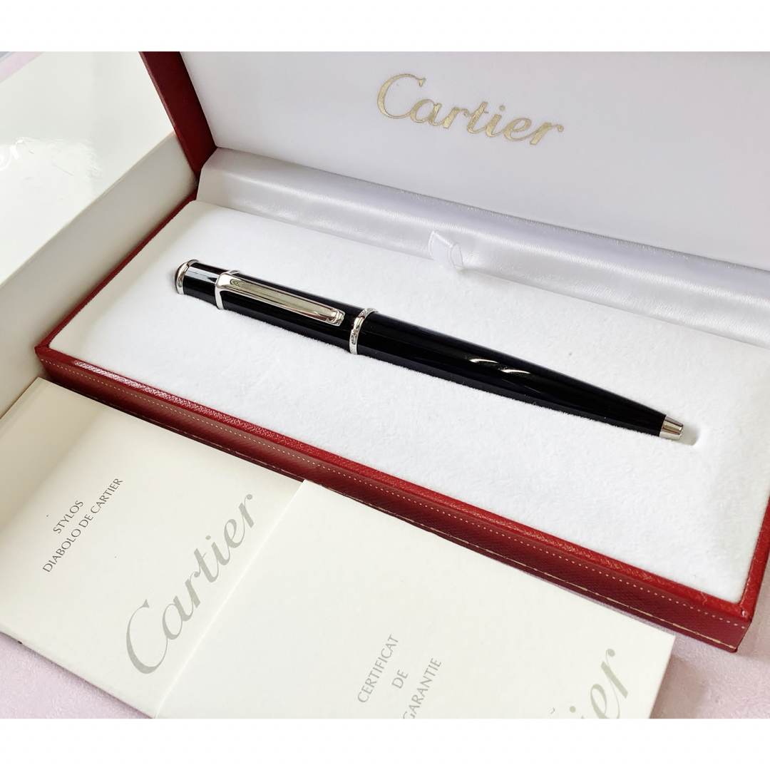 Cartier(カルティエ)の美品 カルティエ ボールペン ディアボロ 廃盤モデル cartier 筆記具 インテリア/住まい/日用品の文房具(ペン/マーカー)の商品写真