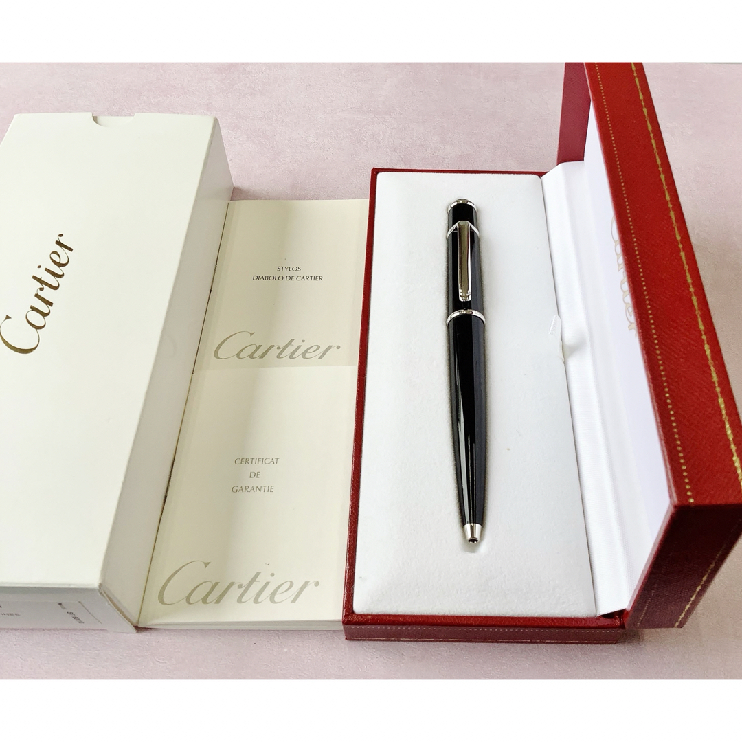 Cartier(カルティエ)の美品 カルティエ ボールペン ディアボロ 廃盤モデル cartier 筆記具 インテリア/住まい/日用品の文房具(ペン/マーカー)の商品写真