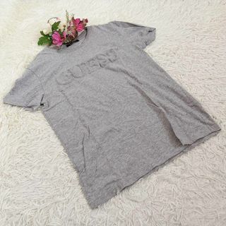 ゲス(GUESS)の【ゲス】GUESS（S）Tシャツ トップス シンプル 無地(Tシャツ(半袖/袖なし))