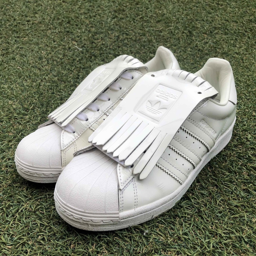 adidas(アディダス)の美品23adidas SUPERアディダス スーパースター フリンジ HA53 レディースの靴/シューズ(スニーカー)の商品写真