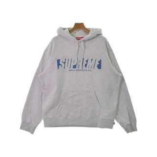 シュプリーム(Supreme)のSupreme シュプリーム パーカー L ライトグレー 【古着】【中古】(パーカー)