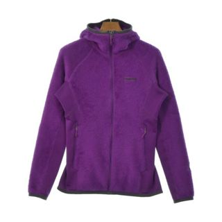 パタゴニア(patagonia)のpatagonia パタゴニア パーカー M 紫 【古着】【中古】(パーカー)