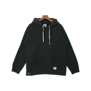 STUSSY - STUSSY ステューシー パーカー -(M位) 黒 【古着】【中古】