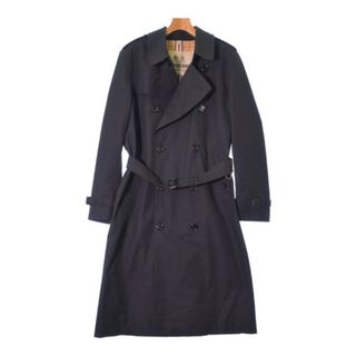 バーバリー(BURBERRY)のBURBERRY バーバリー トレンチコート 52(XXL位) 黒 【古着】【中古】(トレンチコート)