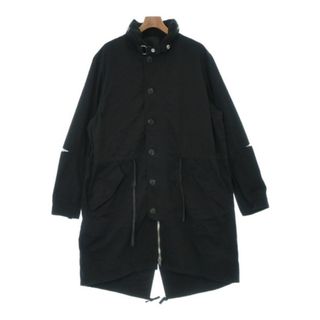 スリーワンフィリップリム(3.1 Phillip Lim)の3.1 Phillip Lim スリーワンフィリップリム モッズコート S 黒 【古着】【中古】(モッズコート)