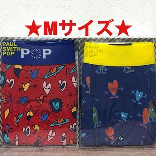 ポールスミス(Paul Smith)の【新品】ポールスミス Mサイズ ボクサーパンツ 2枚(ボクサーパンツ)