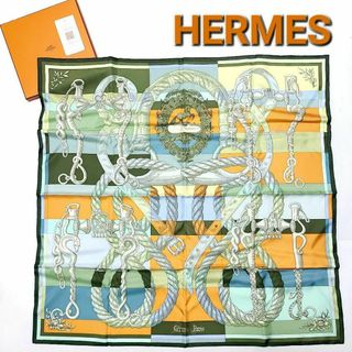 エルメス(Hermes)のエルメス☆★カレ90☆DELLA CAVALLERIA☆スカーフ(バンダナ/スカーフ)