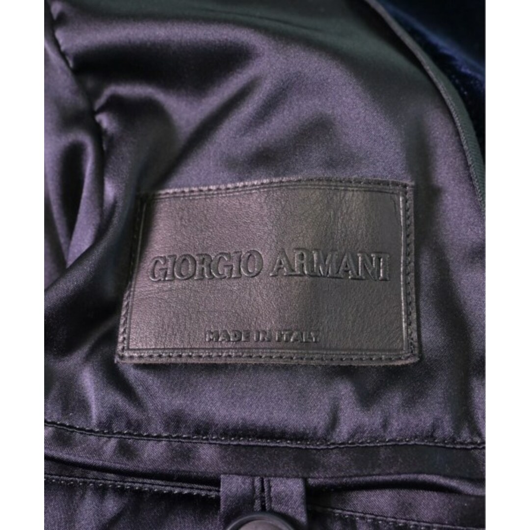 Giorgio Armani(ジョルジオアルマーニ)のGIORGIO ARMANI テーラードジャケット 46(M位) 紺 【古着】【中古】 メンズのジャケット/アウター(テーラードジャケット)の商品写真