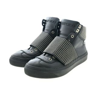 ジミーチュウ(JIMMY CHOO)のJIMMY CHOO ジミーチュー スニーカー 41(26cm位) 黒 【古着】【中古】(スニーカー)