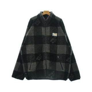 HUMAN MADE - HUMAN MADE ブルゾン（その他） XXL グレーx黒(チェック) 【古着】【中古】