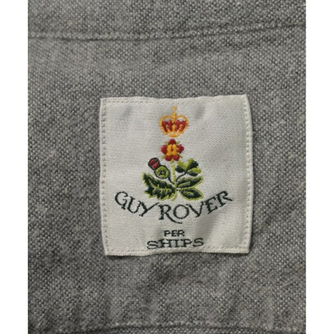 GUY ROVER(ギローバー)のGUY ROVER ギローバー カジュアルシャツ S グレー 【古着】【中古】 メンズのトップス(シャツ)の商品写真