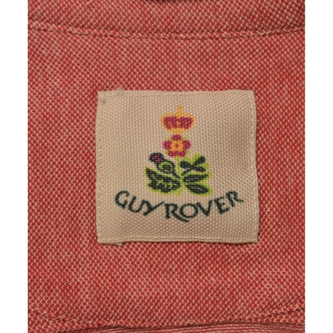 GUY ROVER(ギローバー)のGUY ROVER ギローバー カジュアルシャツ S 赤 【古着】【中古】 メンズのトップス(シャツ)の商品写真