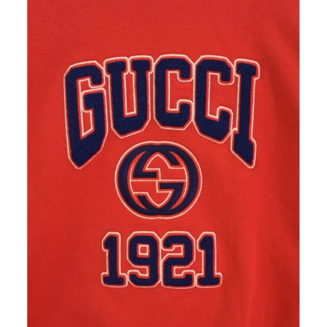 Gucci(グッチ)のGUCCI グッチ スウェット XS 赤 【古着】【中古】 メンズのトップス(スウェット)の商品写真