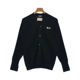 ブラックコムデギャルソン(BLACK COMME des GARCONS)のBLACK COMME des GARCONS カーディガン L 黒 【古着】【中古】(カーディガン)