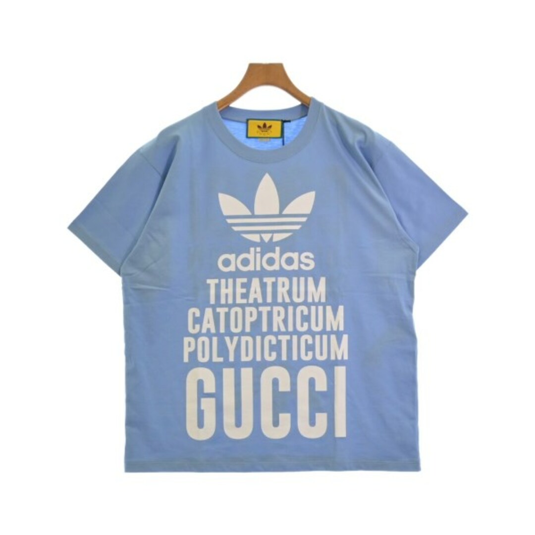 Gucci(グッチ)のGUCCI グッチ Tシャツ・カットソー S 水色 【古着】【中古】 メンズのトップス(Tシャツ/カットソー(半袖/袖なし))の商品写真