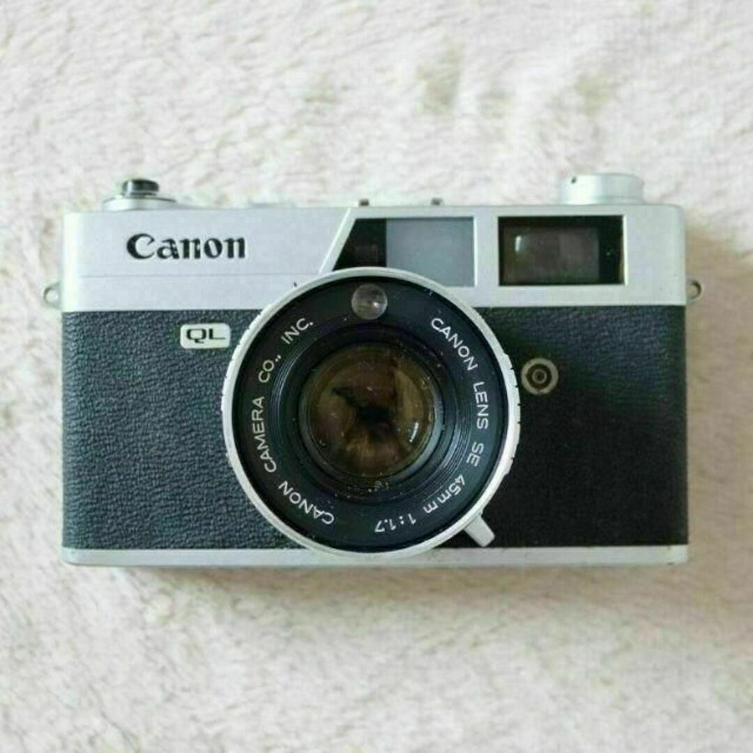 Canon(キヤノン)のCanon QL17 45mm F1.7 フィルムカメラ ブラック スマホ/家電/カメラのカメラ(フィルムカメラ)の商品写真