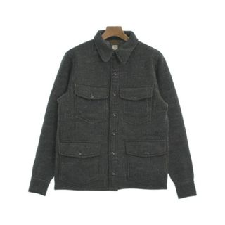 ダブルアールエル(RRL)のRRL ダブルアールエル ブルゾン S 紺x黄(ストライプ) 【古着】【中古】(その他)