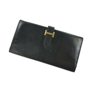 エルメス(Hermes)のHERMES エルメス 財布・コインケース - 黒 【古着】【中古】(財布)