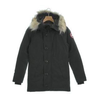 カナダグース(CANADA GOOSE)のCANADA GOOSE ダウンジャケット/ダウンベスト 2XS 黒 【古着】【中古】(ダウンジャケット)