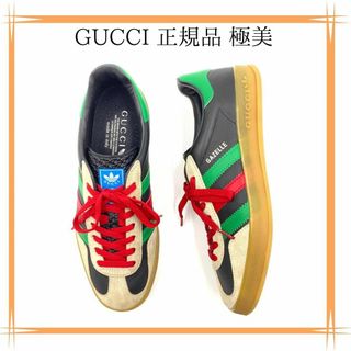 グッチ(Gucci)の極美✨ adidas GUCCI 正規品  未使用に近い ガゼル 27cm(スニーカー)