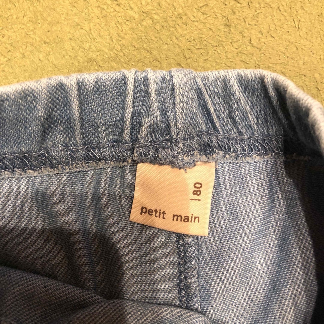 petit main(プティマイン)のショートパンツ キッズ/ベビー/マタニティのベビー服(~85cm)(パンツ)の商品写真