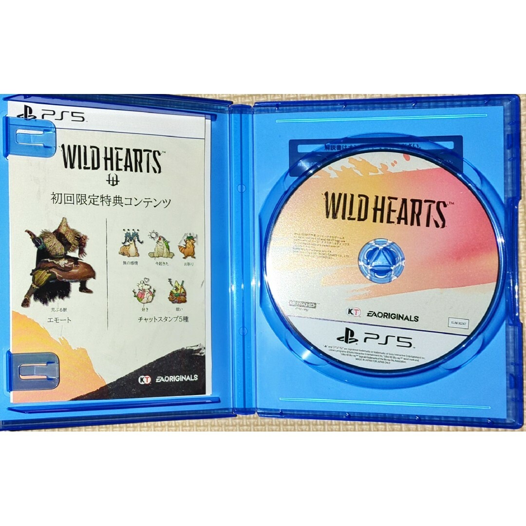 WILD HEARTS エンタメ/ホビーのゲームソフト/ゲーム機本体(家庭用ゲームソフト)の商品写真