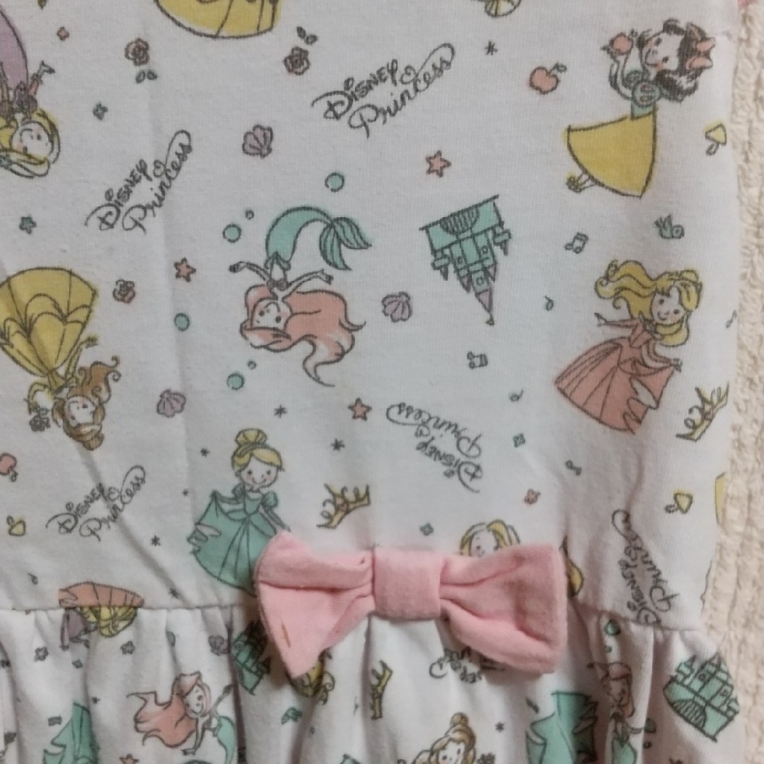 Disney(ディズニー)のプリンセス  ワンピース   120㎝ キッズ/ベビー/マタニティのキッズ服女の子用(90cm~)(ワンピース)の商品写真