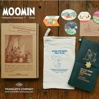 ムーミン(MOOMIN)のトラベラーズノート 限定セット MOOMIN 彗星(ノート/メモ帳/ふせん)