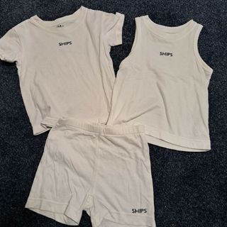 SHIPS - SHIPS　3点　Tシャツ　タンクトップ　パンツ　ベビー　キッズ