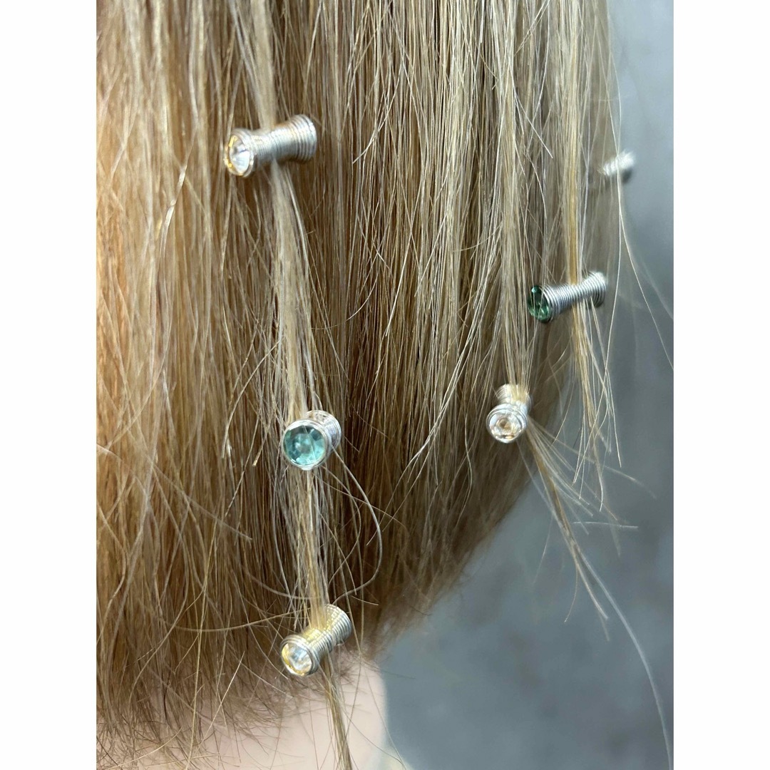 ヘアピアス　髪飾り　11個② レディースのヘアアクセサリー(その他)の商品写真