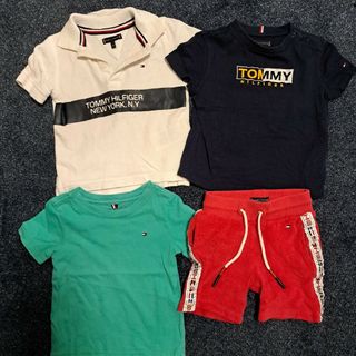 トミーヒルフィガー(TOMMY HILFIGER)のトミーヒルフィガー　Tシャツ　ポロシャツ　ズボン　ベビー(Ｔシャツ)