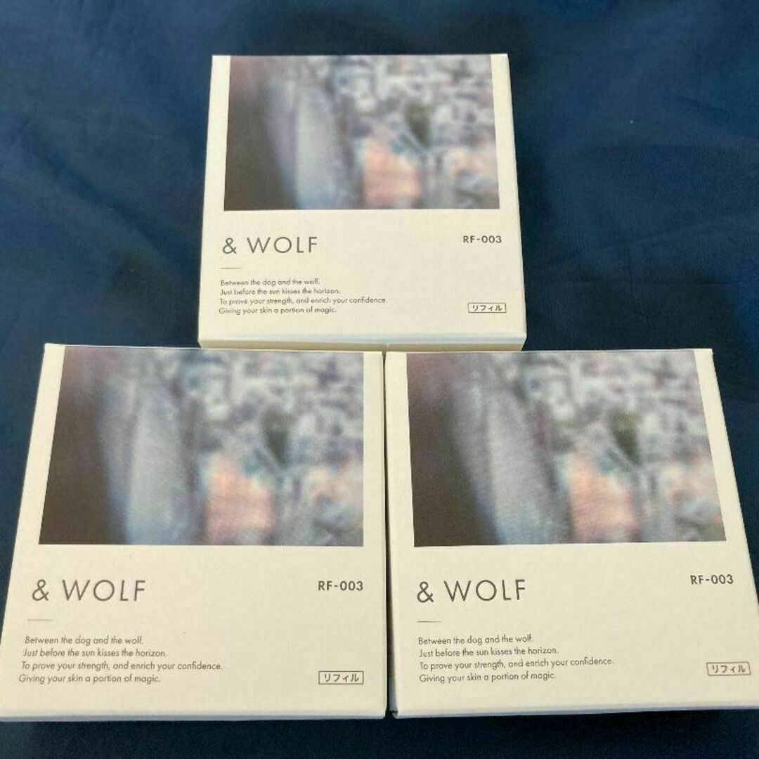 N organic(エヌオーガニック)の☆＆WOLF リキッドファンデーション 003 ナチュラルベージュ リフィル3個 コスメ/美容のベースメイク/化粧品(ファンデーション)の商品写真