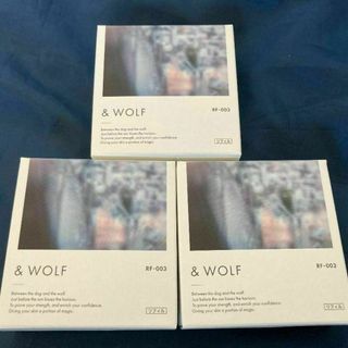 エヌオーガニック(N organic)の☆＆WOLF リキッドファンデーション 003 ナチュラルベージュ リフィル3個(ファンデーション)