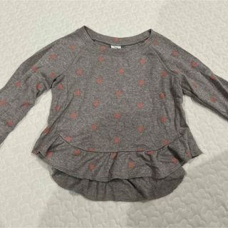 ベビーギャップ(babyGAP)のGAP  ベビーギャップ　長袖　トップス　80cm  グレー　星柄(シャツ/カットソー)