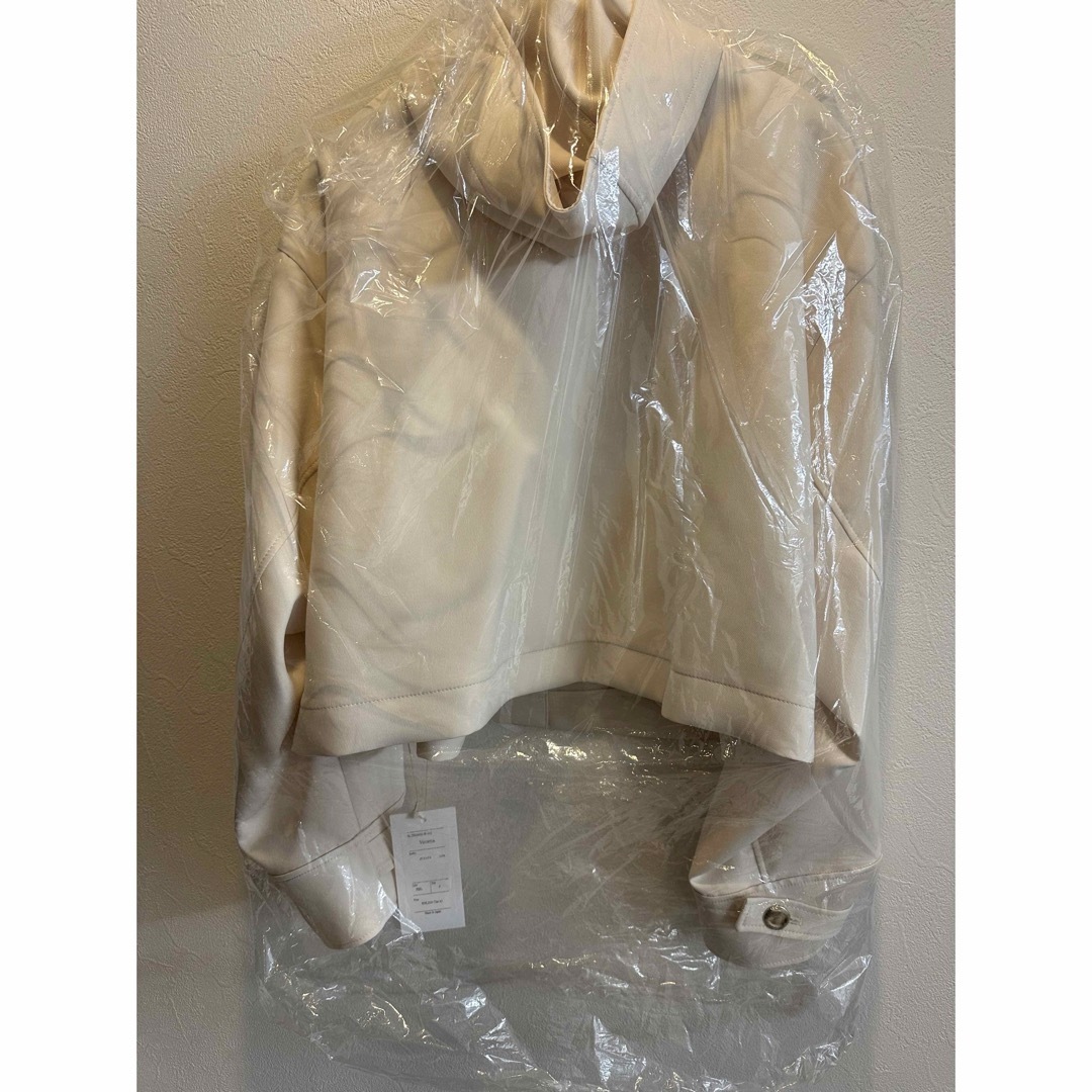 deres デレス☆switch neck feather short coat deres デレス☆switch neck feather short coat