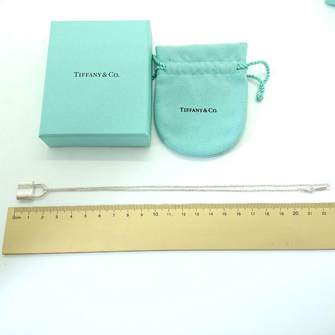 Tiffany & Co.(ティファニー)のティファニー カデナ ロック シルバー ネックレス SV925 SK11 レディースのアクセサリー(ネックレス)の商品写真