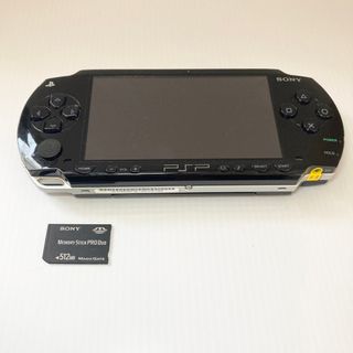 PlayStation Portable - psp 本体　1000 メモリースティック ブラック