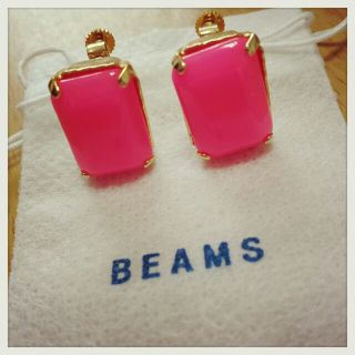 ビームス(BEAMS)のBEAMS：ネオンカラーイヤリング(イヤリング)