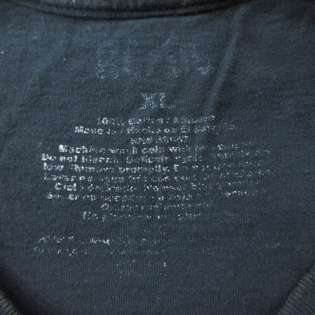 XL★古着 半袖 ロック バンド Tシャツ メンズ AC/DC 大きいサイズ コットン クルーネック 黒 ブラック 24apr05 中古 メンズのトップス(Tシャツ/カットソー(半袖/袖なし))の商品写真