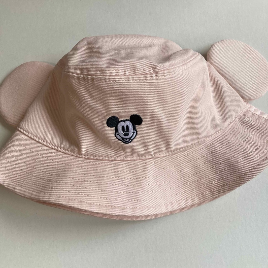 Disney(ディズニー)のディズニー　バケットハット　ミッキー　ピンク レディースの帽子(ハット)の商品写真