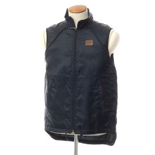 【中古】ハケットロンドン HACKETT LONDON ナイロン ジップアップ ブルゾン ブラックネイビー【サイズM】【メンズ】(その他)