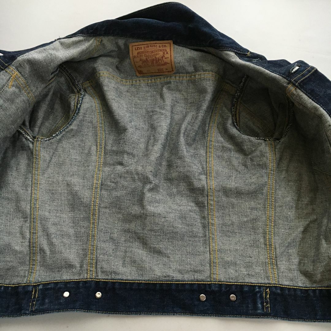 Levi's(リーバイス)のLevi's　リーバイス　ビッグE　デニムジャケット　USED　10398 レディースのジャケット/アウター(Gジャン/デニムジャケット)の商品写真