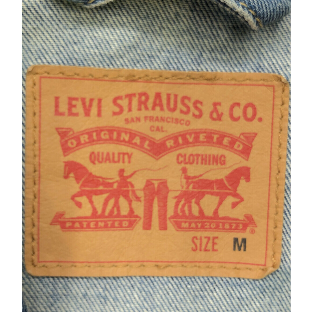 Levi's(リーバイス)のリーバイス デニムジャケット ジージャン ユーズド加工 メンズ M メンズのジャケット/アウター(Gジャン/デニムジャケット)の商品写真