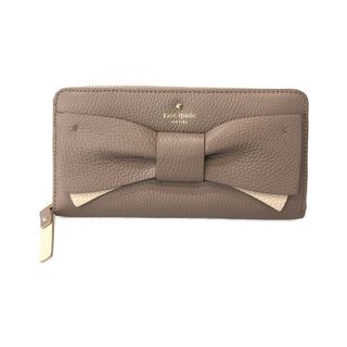 ケイトスペードニューヨーク(kate spade new york)の美品 ケイトスペード kate spade ラウンドファスナー長財布 メンズ(長財布)