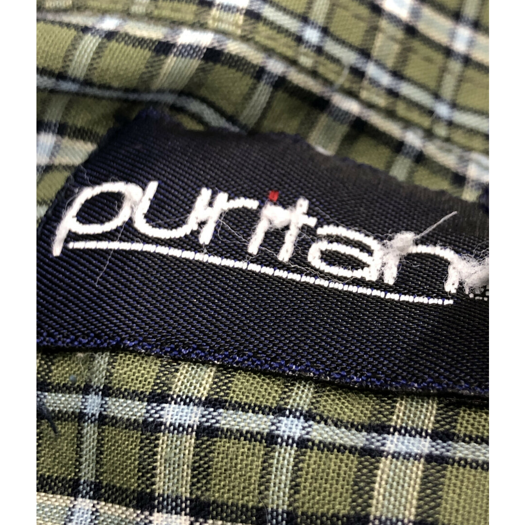 美品  puritan 半袖チェックシャツ    メンズ M メンズのトップス(シャツ)の商品写真