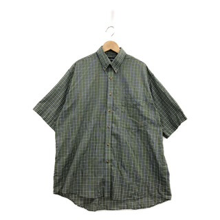 美品  puritan 半袖チェックシャツ    メンズ M(シャツ)