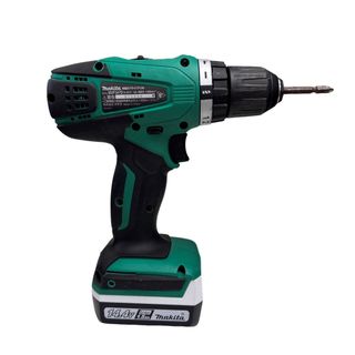 マキタ(Makita)のMakita マキタ 充電式ドライバドリル MDF347DS グリーン 動作確認済み ケース付き 【中古】 12403R36(その他)