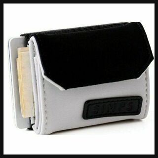 財布 極小財布 小さい財布 高級本革 デニム メンズ  コンパクト(コインケース/小銭入れ)