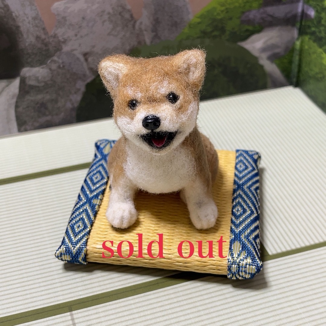 羊毛フェルト リアルの犬 sold|その他 羊毛フェルト リアルの犬 sold|その他