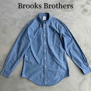 Brooks Brothers - 美品 ブルックスブラザーズ 長袖シャツ デニムシャツ ボタンダウン REGENT